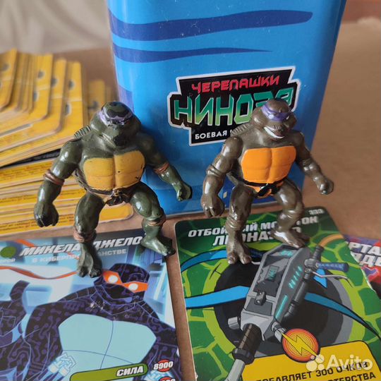 Карточки Черепашки ниндзя Lego Ninjago Beyblade