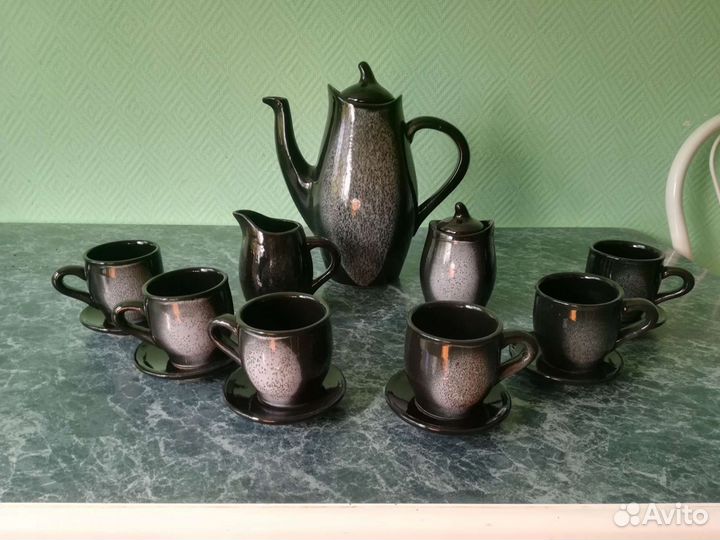 Сервиз кофейный на 6 персон новый