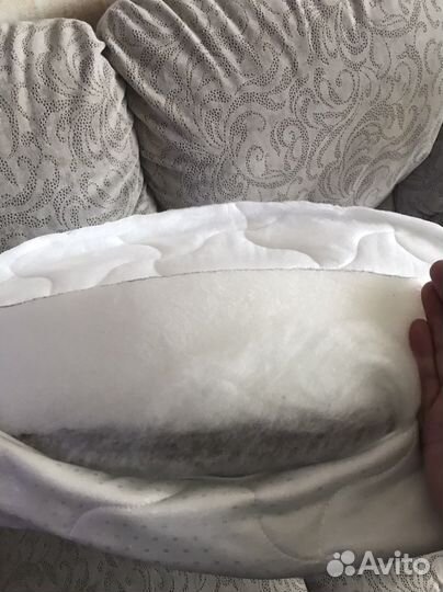 Матрас в детскую кроватку круглый