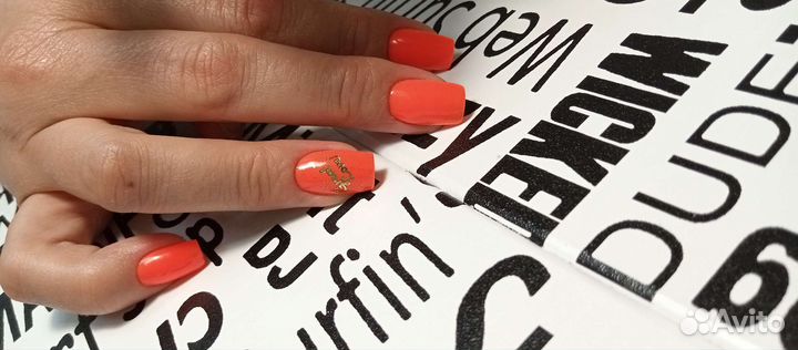Маникюр гель лак