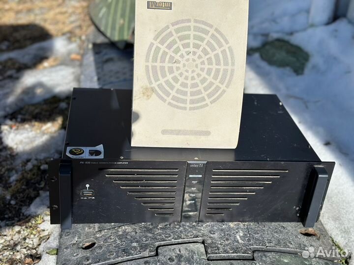 Усилитель inter m. Pa 636. На восстановление