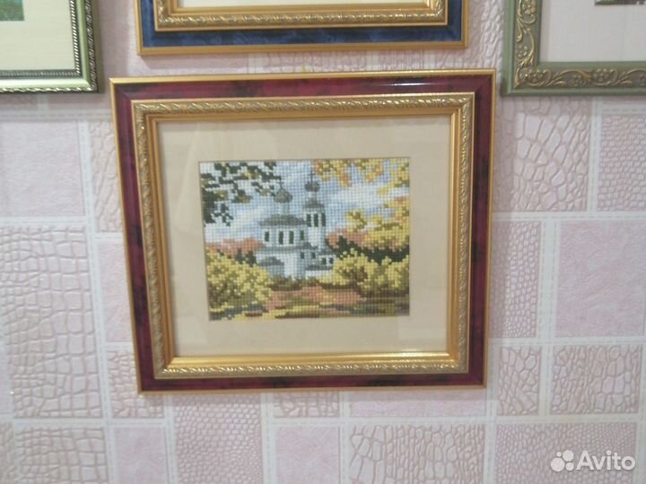 Вышитые картины счетным крестом