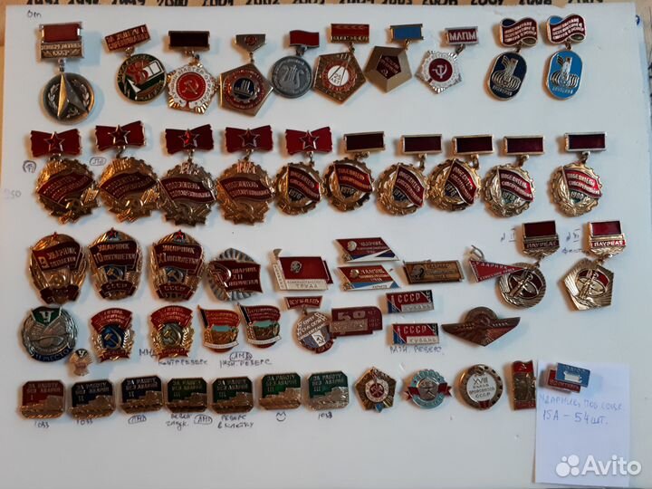 Значки СССР 