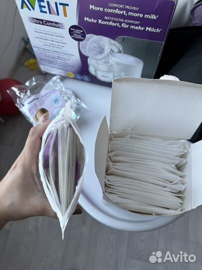 Молокоотсос avent электрический двойной