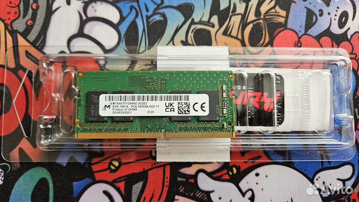Оперативная память 8Gb Micron MTA4ATF1G64HZ-3G2E2