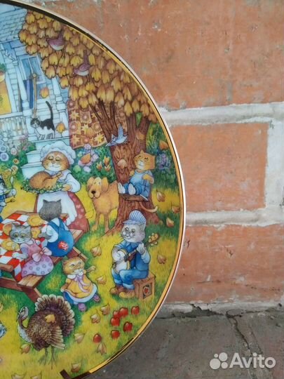 Тарелка коллекционная США