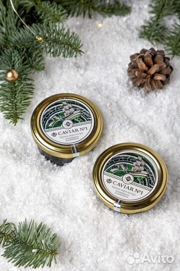 Черная икра премиум 100гр