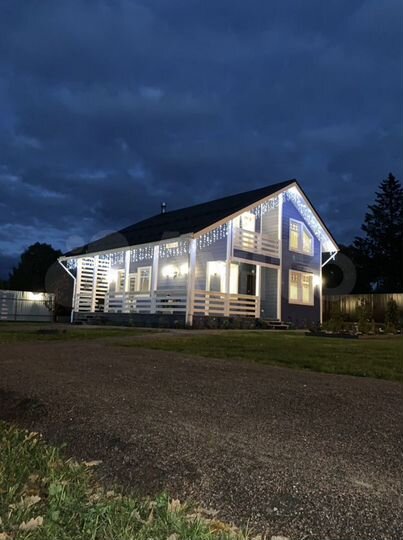 Коттедж 140 м² на участке 15 сот.