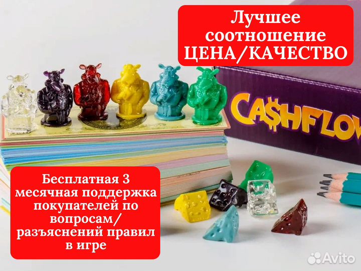 Игра Cash flow / Cashflow / Денежный Поток 101 202