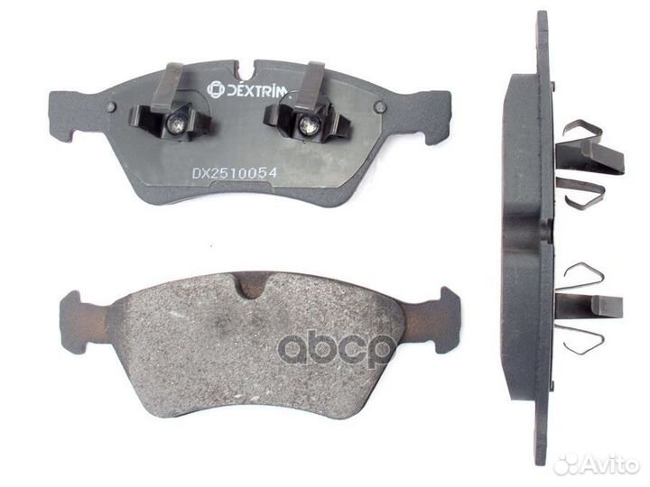 Колодки тормозные DX2510054 Dextrim