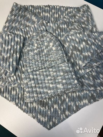 Шапка женская и бактус (комплект)