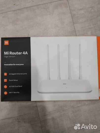 WiFI роутер Xiaomi mi router 4a giga version