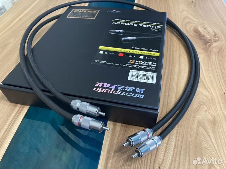 Межблочный кабель Oyaide Van den hul