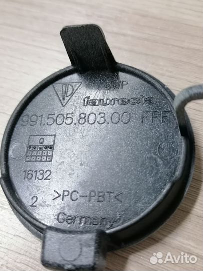 Заглушка буксировочного крюка Porsche 991