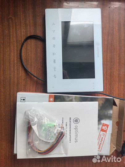 Видеодомофон Optimus VMH-7.8 (w) V.1 Wi-Fi