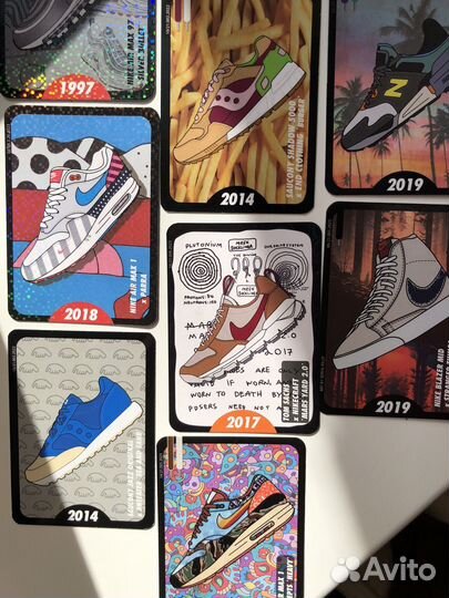 Карточки nike Kickscard