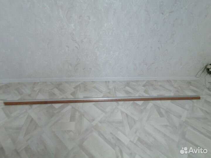 Карнизы для штор двухрядные бу, длина 2.77