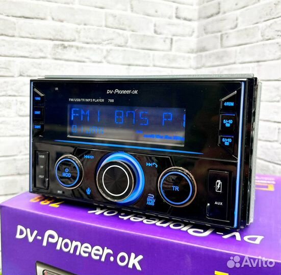 Автомагнитола DV Pionner Ok 788 DSp Bluetooth