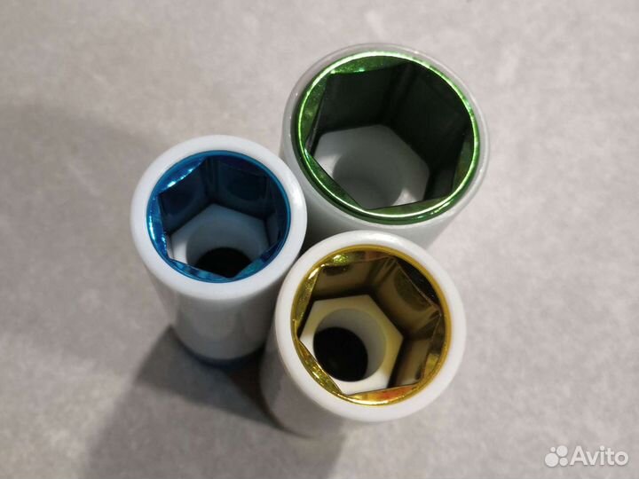 Головка ударная 17мм 6-гранная 1/2DR лит дис force