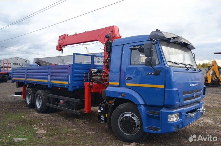 КАМАЗ 65117-3010-48 с КМУ, 2023