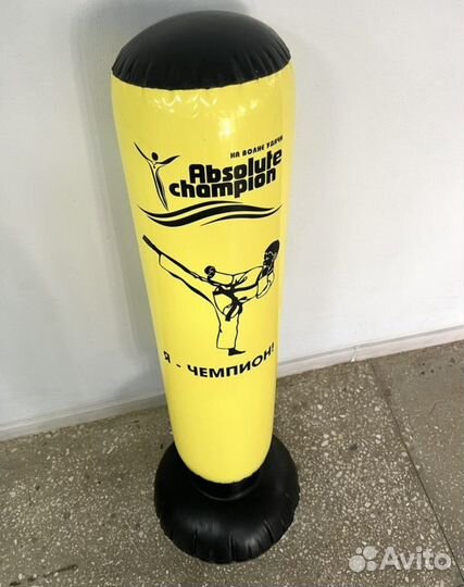 Боксерская груша надувная напольная детская