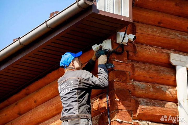 Монтаж видеонаблюдения охранные системы