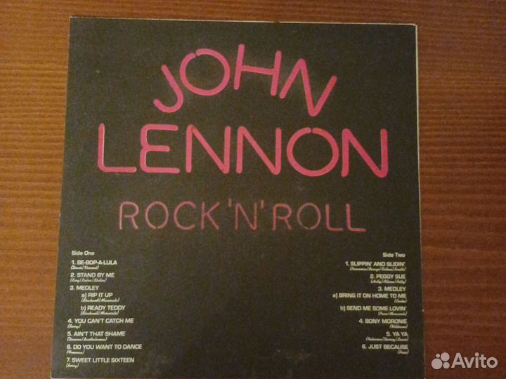 John lennon rock n roll