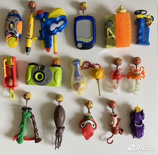 Игрушки из 90 чупа чупс