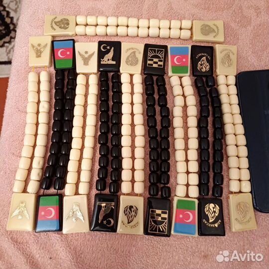 Чётки перекидные. Разные
