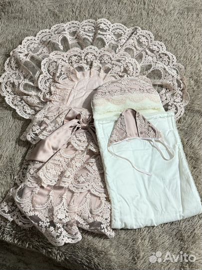 Конверт на выписку для девочки(Зима,Осень,Весна)