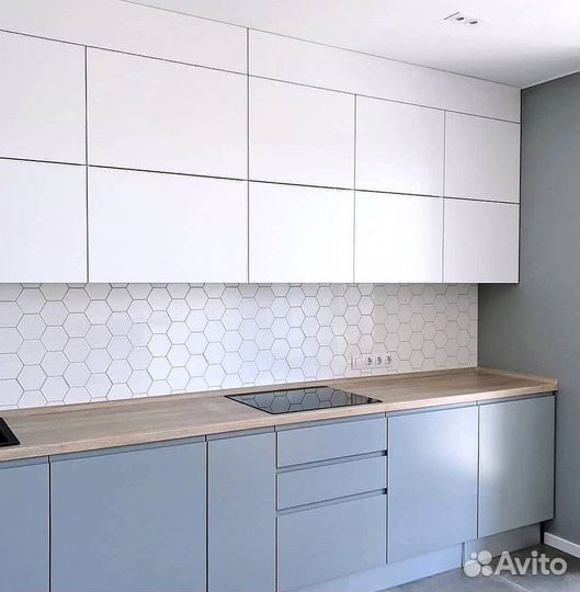 Уютный кухонные гарнитуры в современном стиле