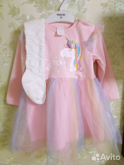 Платье для девочки 86 размер