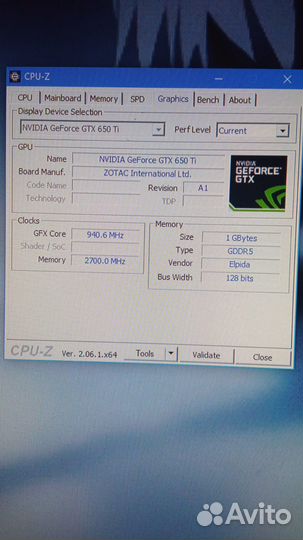 Видеокарта gtx650 ti