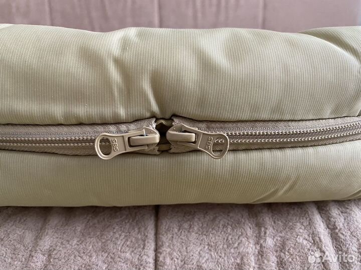 Конверт зимний Mansita mini из овчины бежевый