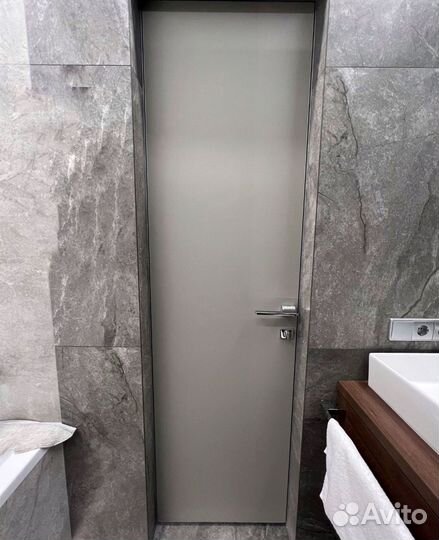 Скрытые межкомнатные двери под покраску