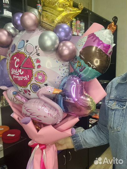 Букет из воздушных шаров