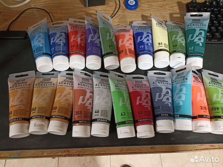 Краски акриловые Pebeo