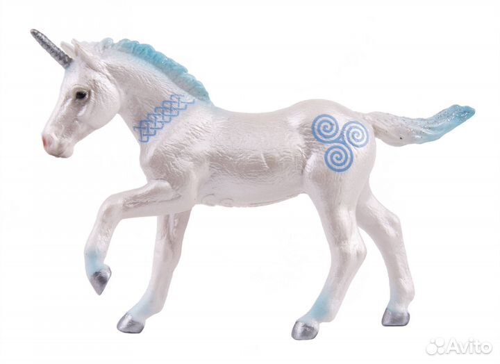 Жеребенок единорога голубой М, 88854b