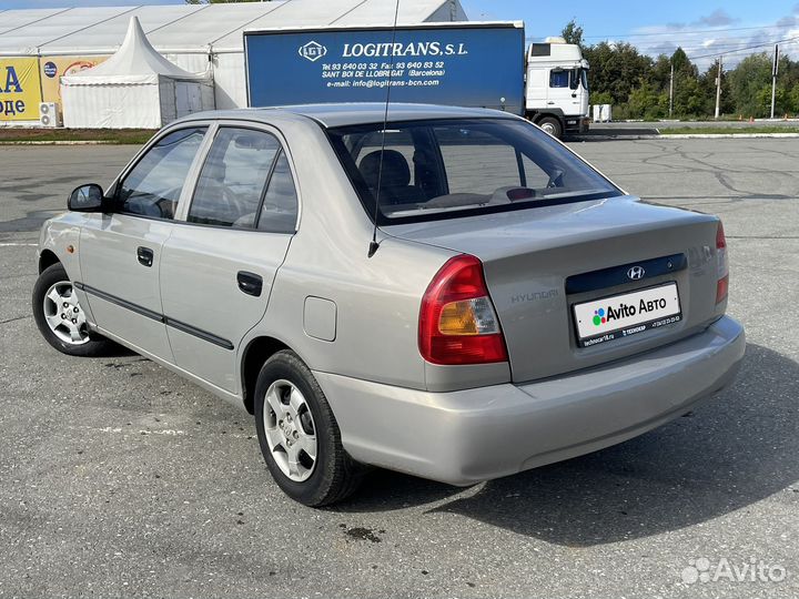 Hyundai Accent 1.5 AT, 2008, 165 051 км