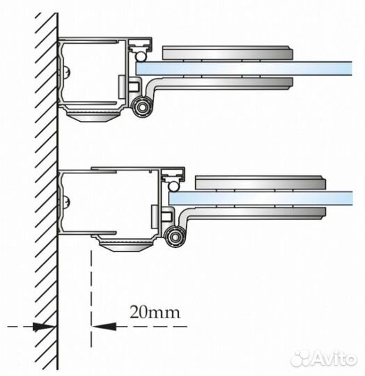 Душевой уголок Burlington Slider C17+C7S+C11