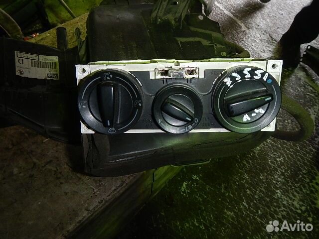 Блок управления климатической установкой, Skoda (Ш