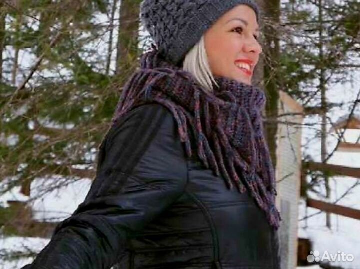 Вязаный шарф снуд Befree осенний снуд