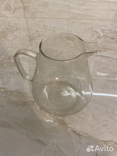 Молочник стеклянный