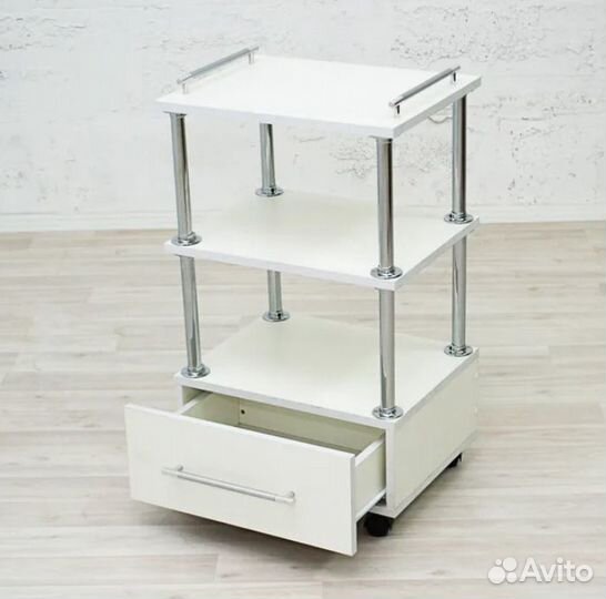 Тележка косметолога этажерка