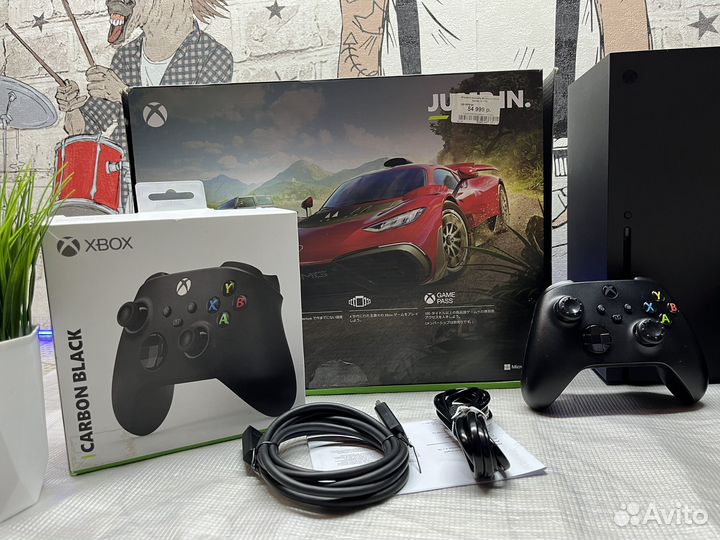 Xbox series x +2/гем+топовые игры