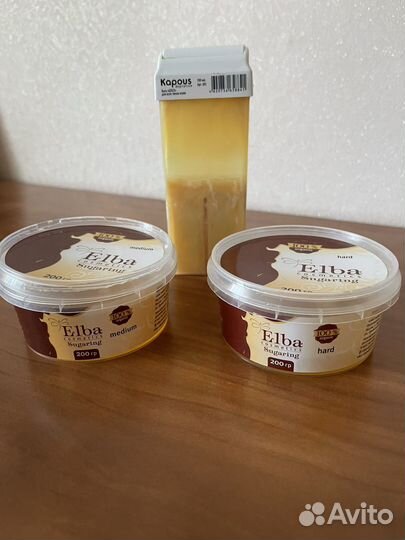 Сахарная паста и воск для депиляции шугаринга