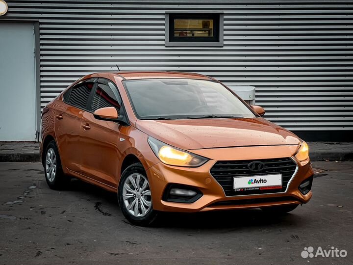 Hyundai Solaris 1.6 AT, 2018, 139 000 км