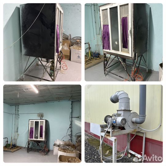 Пескоструйная камера