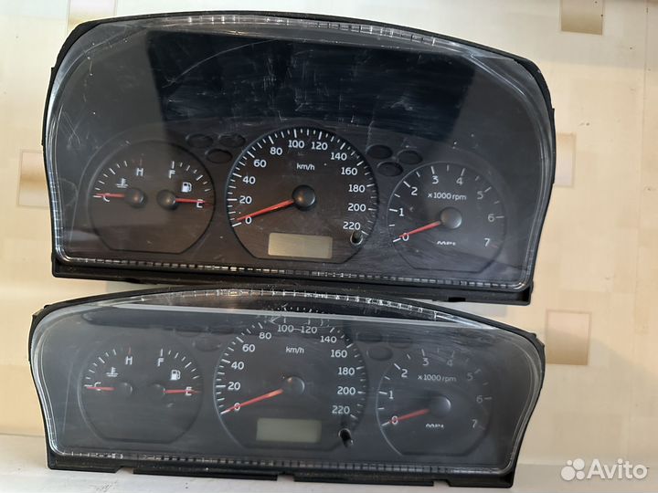 Щиток приборов chery amulet