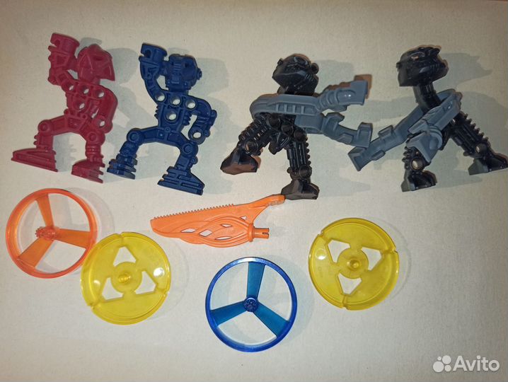 Фигурки киндер-сюрприз завтраки